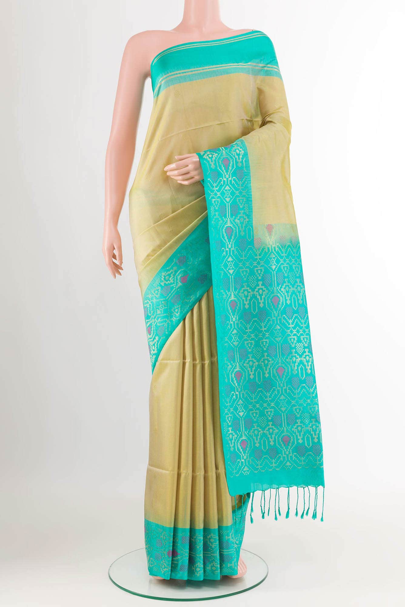 Golden Soft Silk Saree