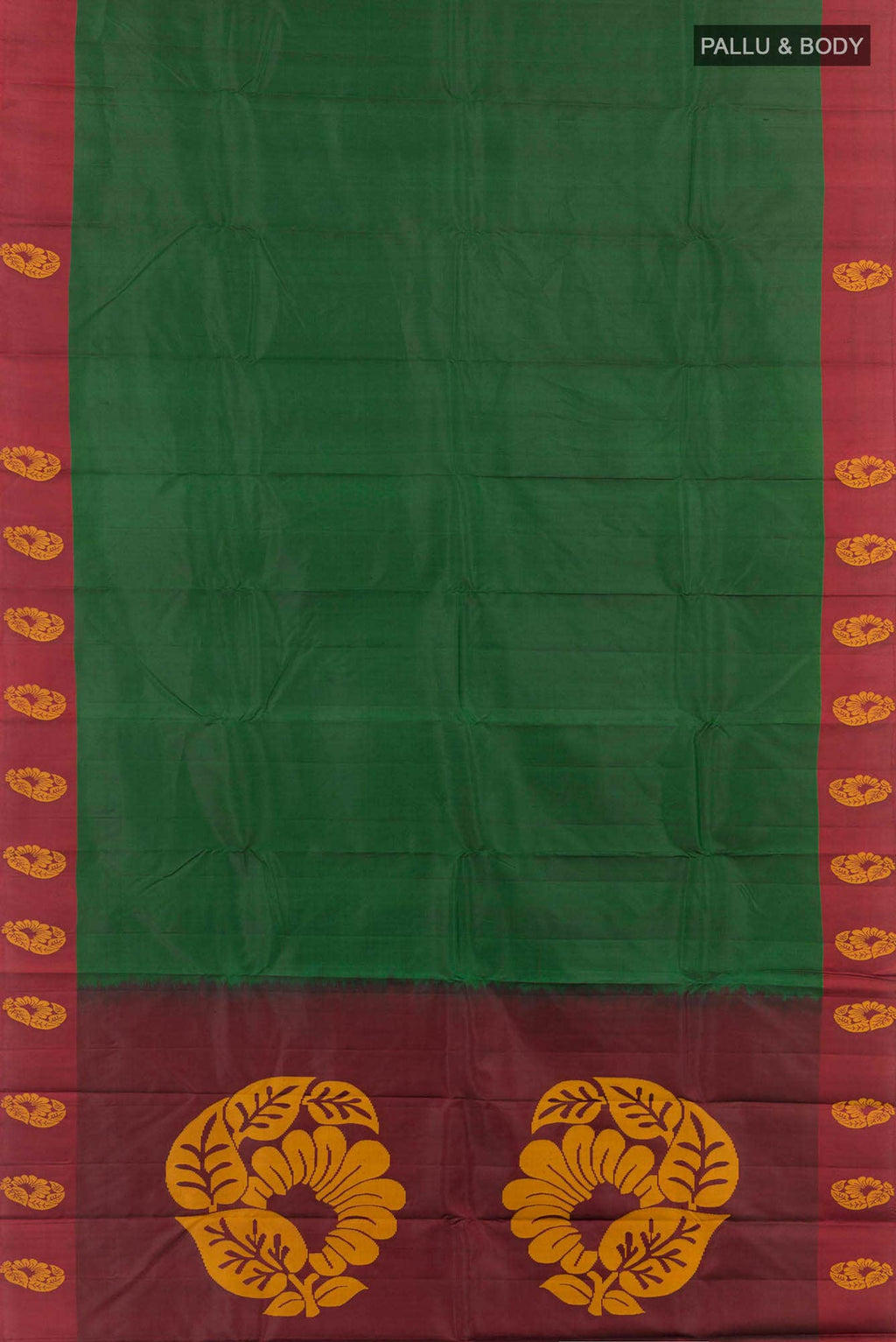 Green Kanchipuram Silk Saree