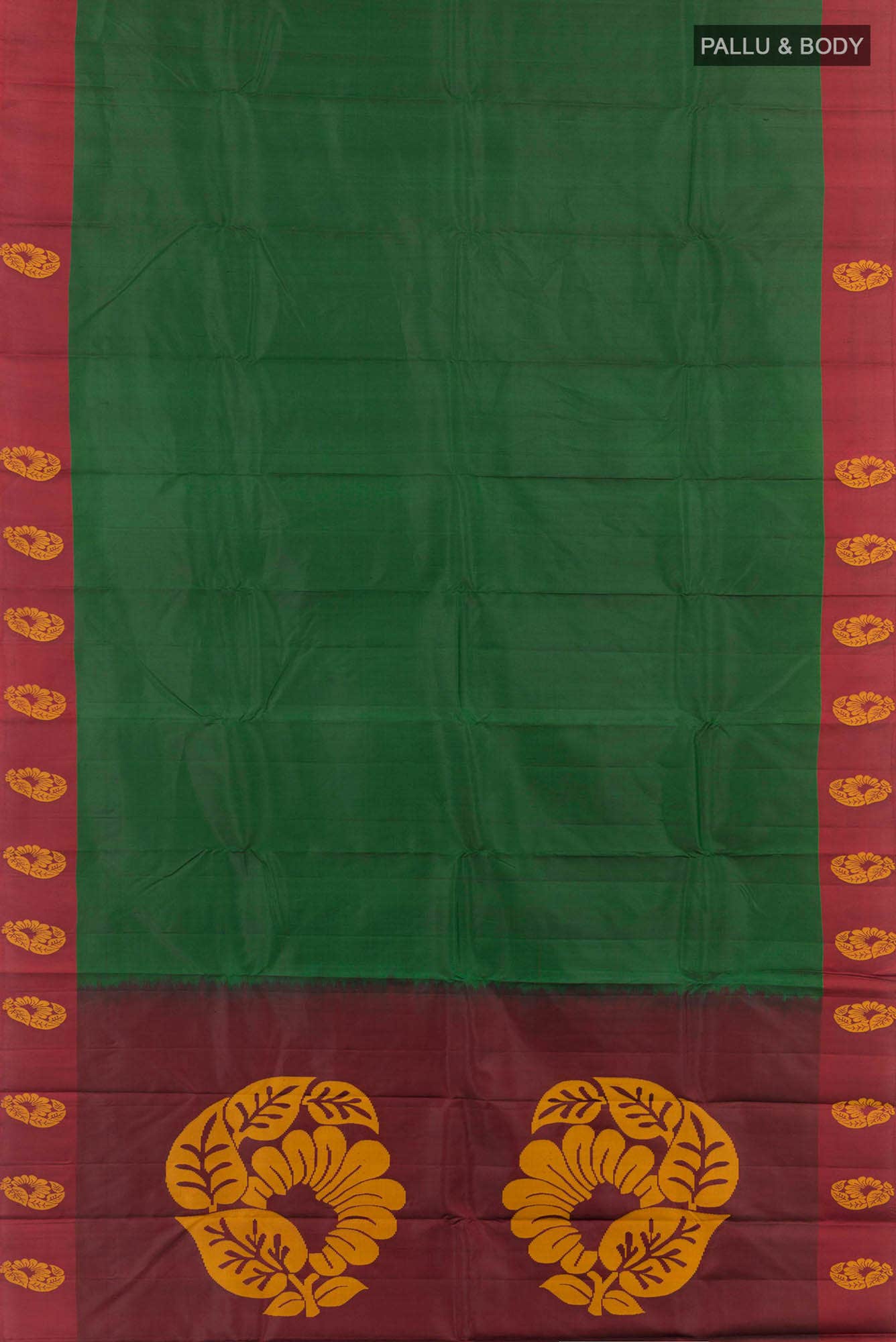 Green Kanchipuram Silk Saree