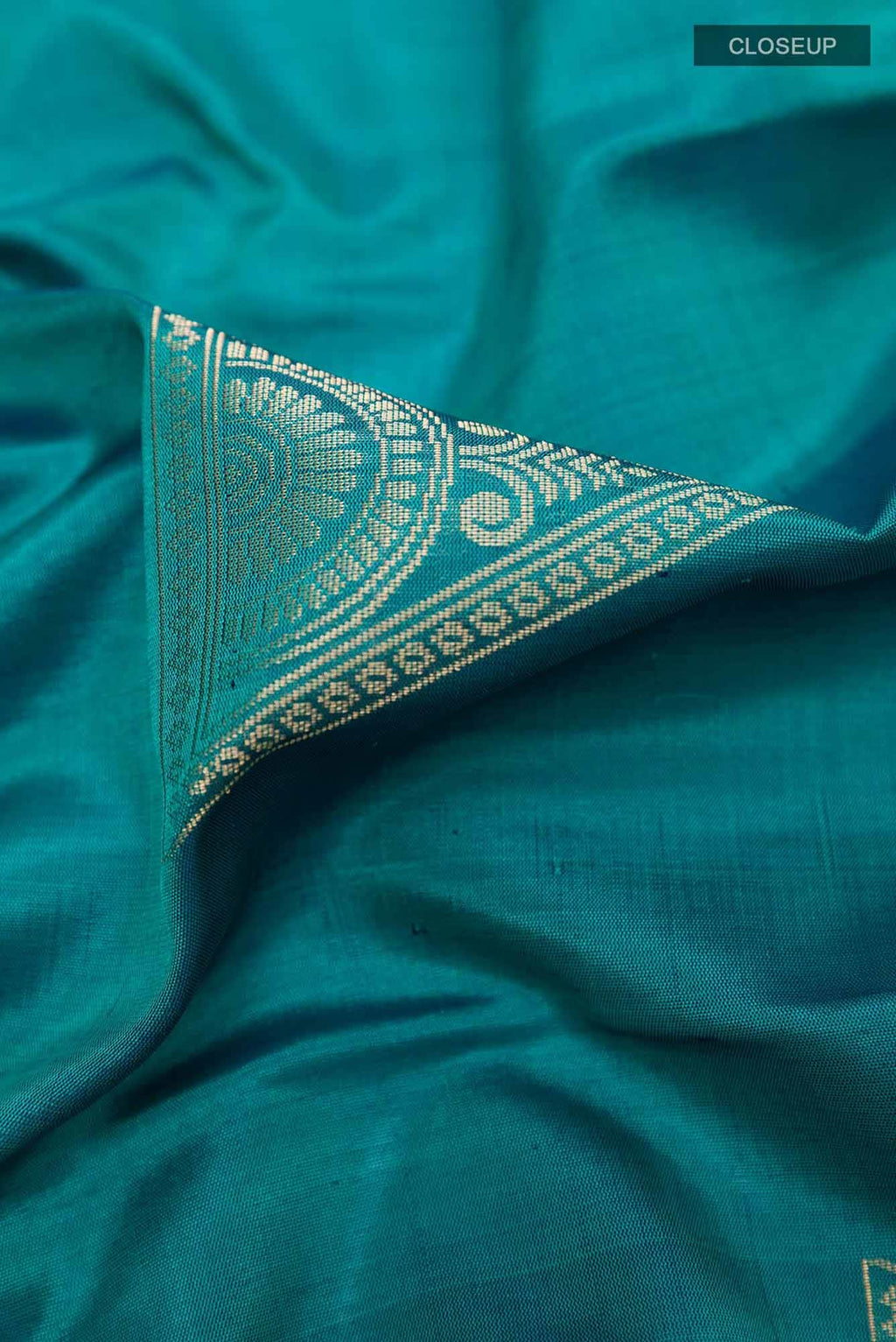 Blue Kanchipuram Silk Saree