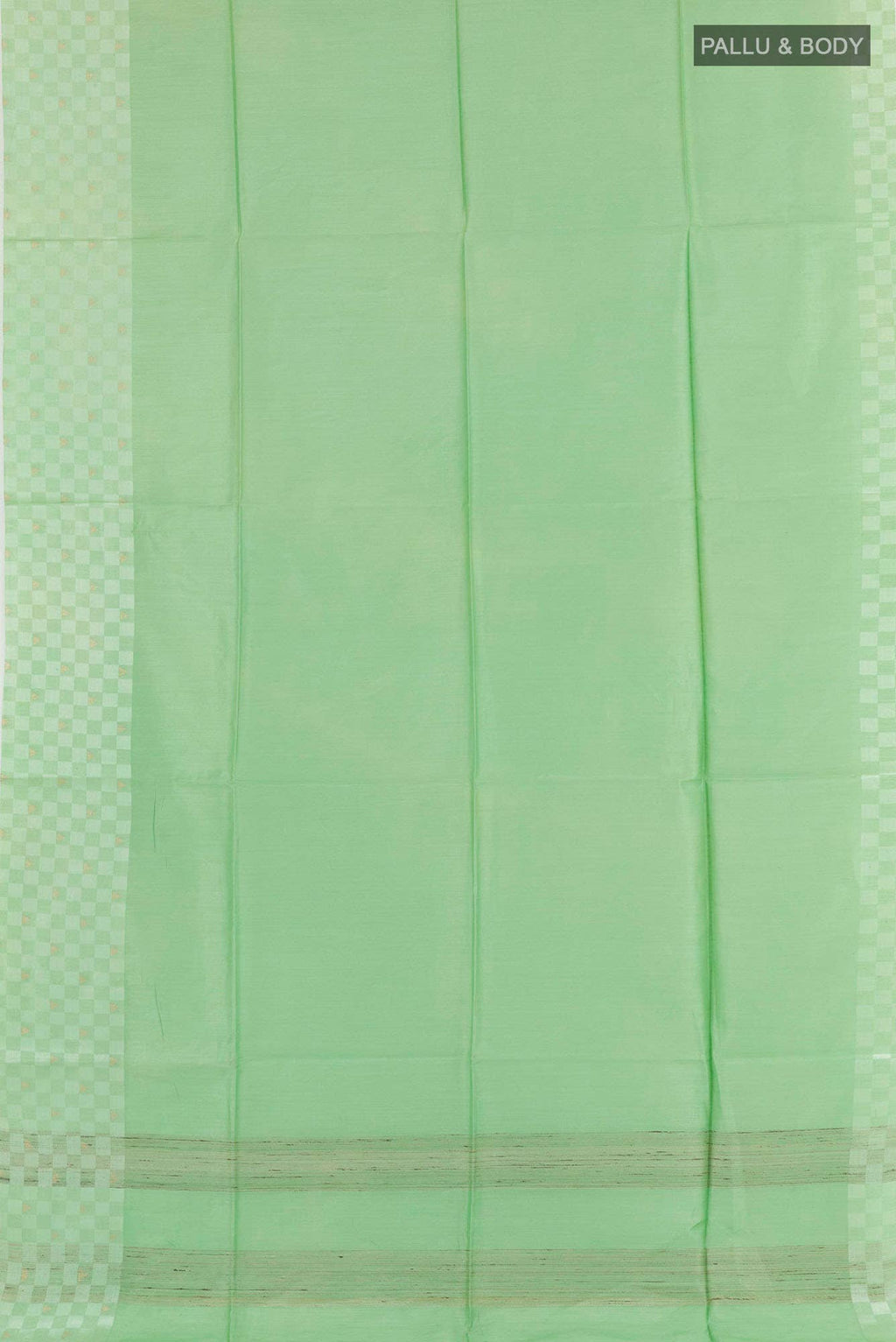 Pista Green Tussar Saree