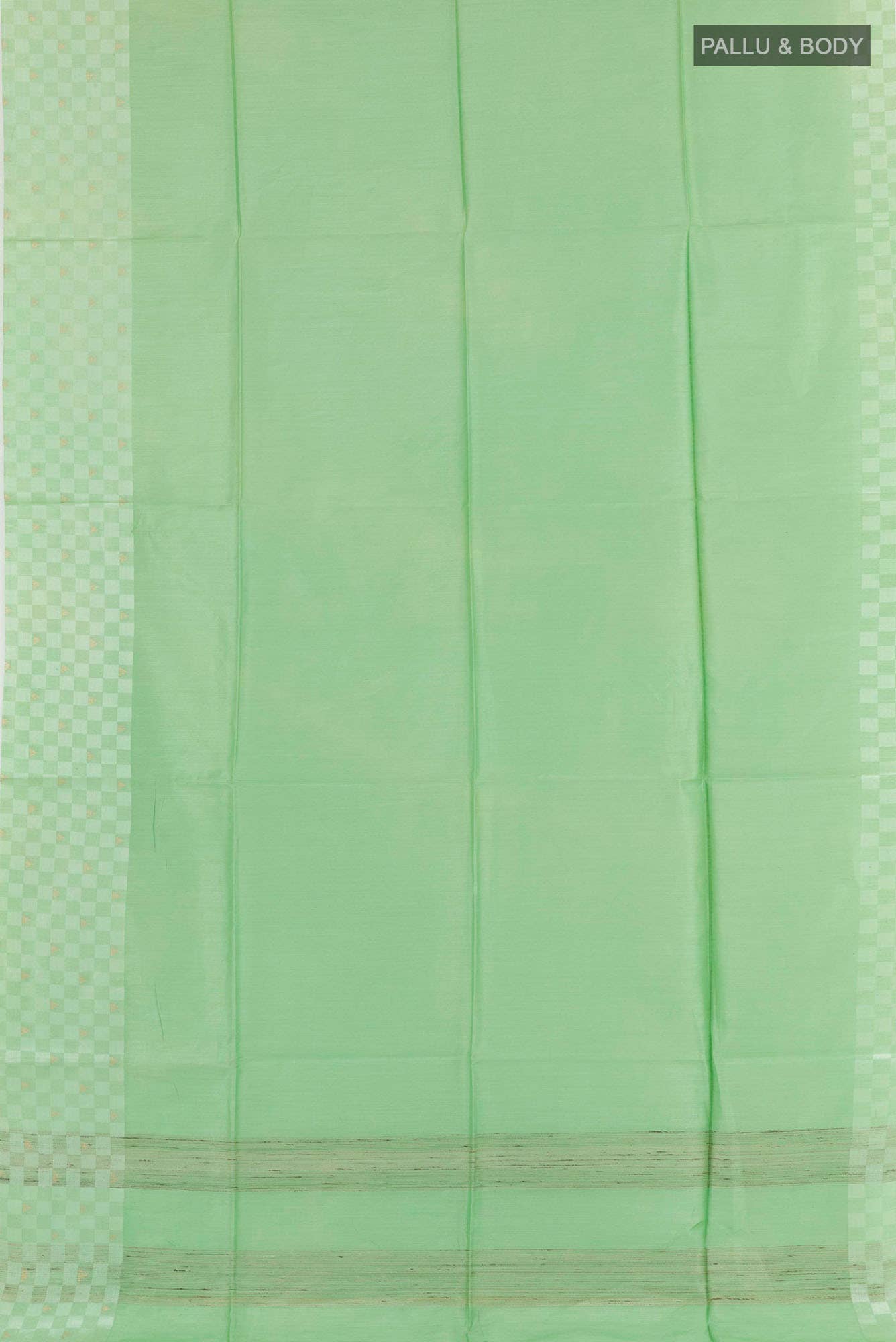 Pista Green Tussar Saree