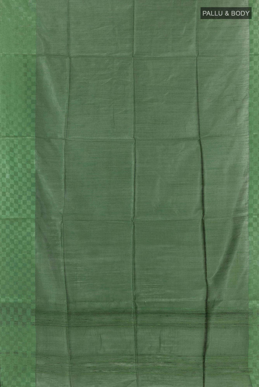 Green Tussar Saree