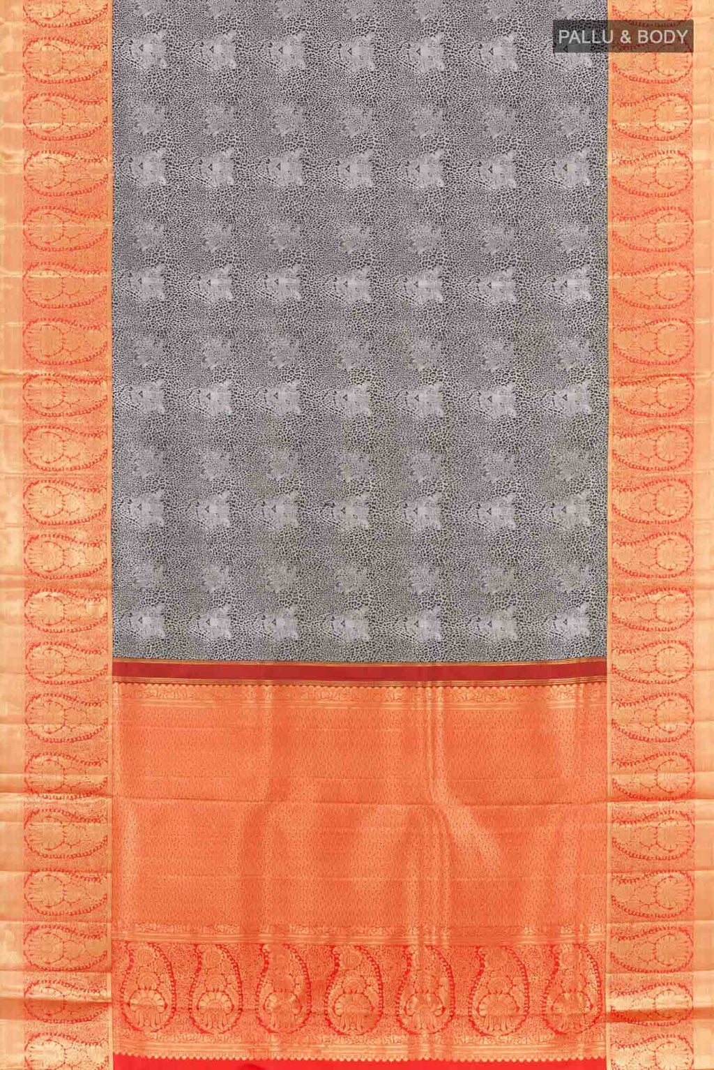 Black Kanchipuram Silk Saree
