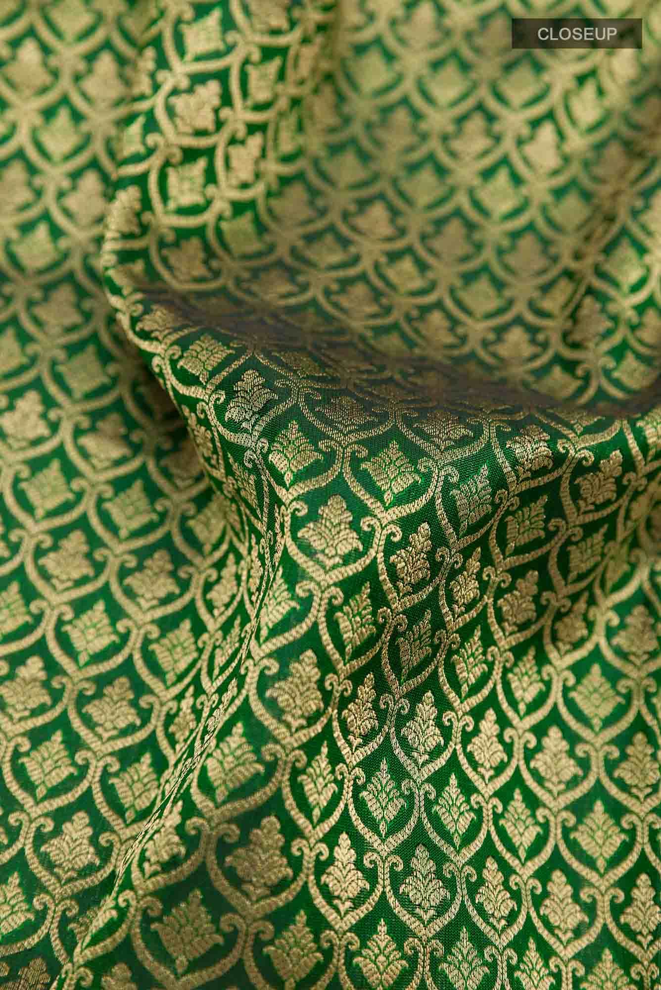 Green Kanchipuram Silk Saree
