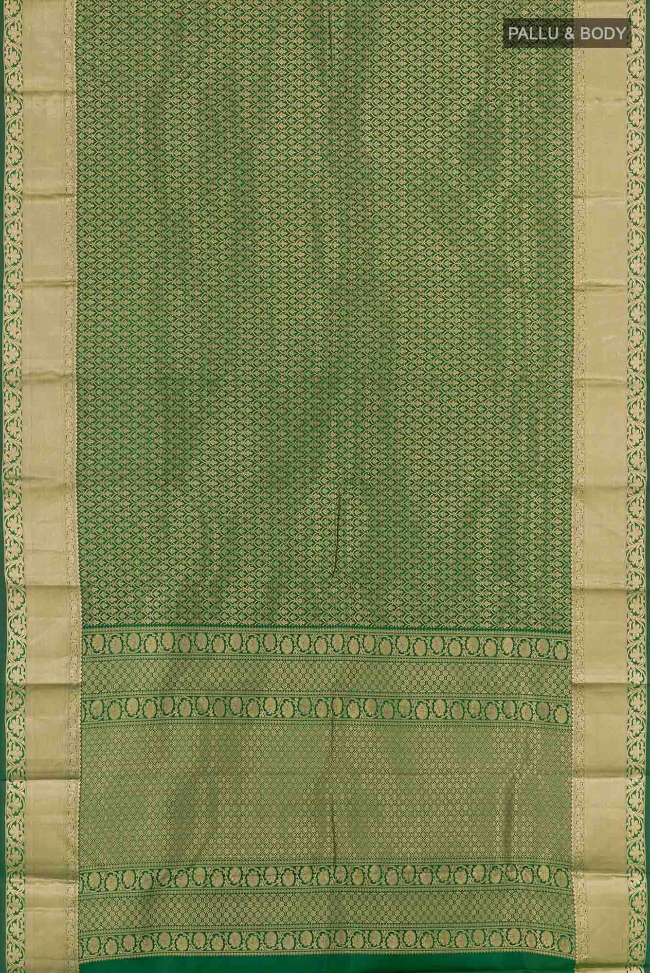 Green Kanchipuram Silk Saree