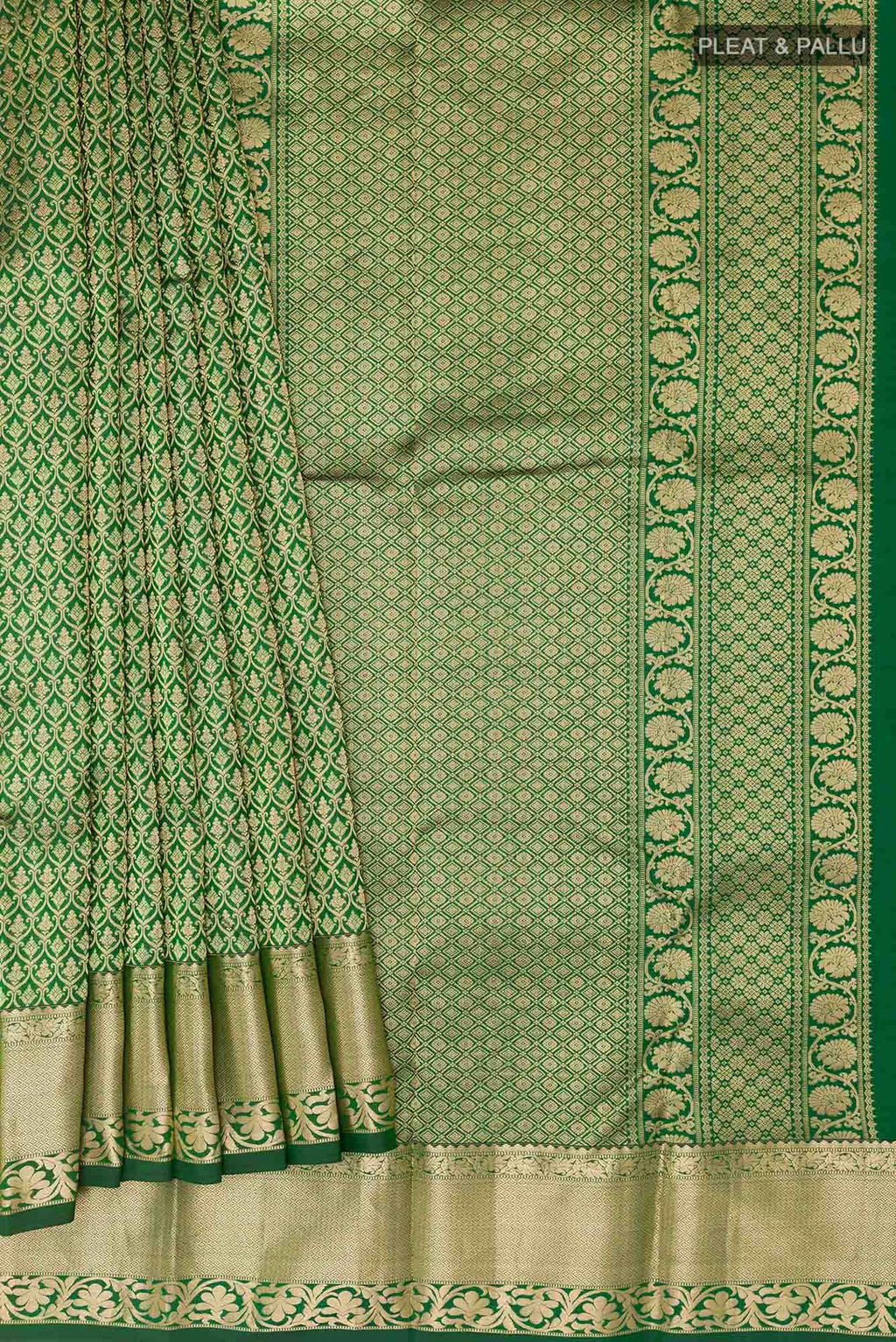 Green Kanchipuram Silk Saree