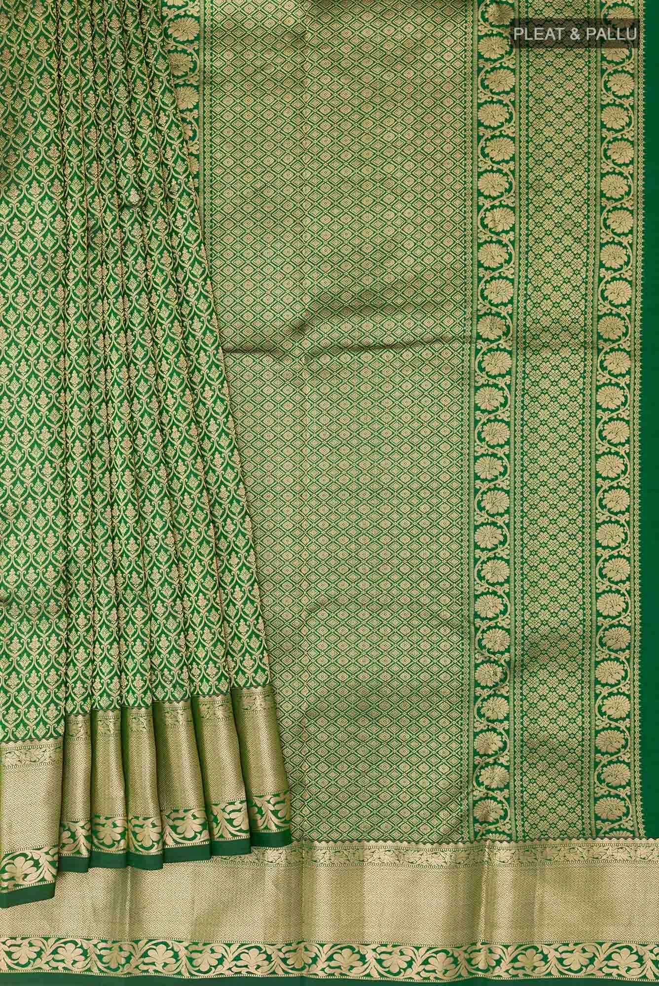 Green Kanchipuram Silk Saree