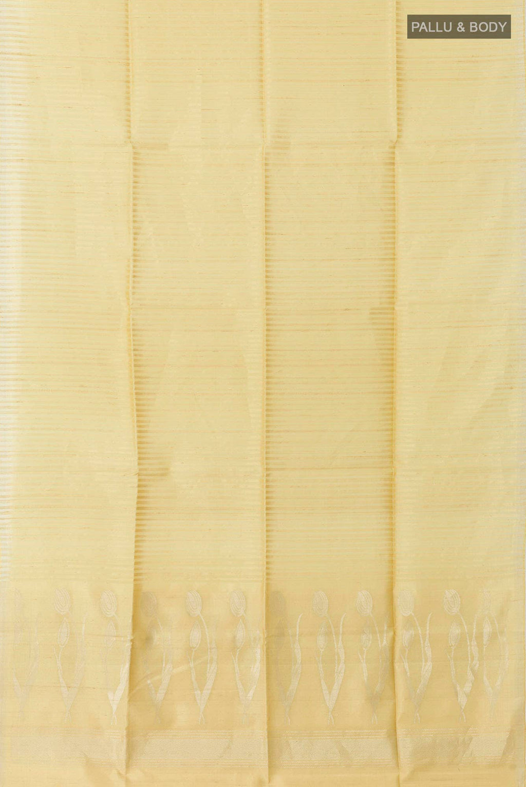 Beige Raw Silk Saree