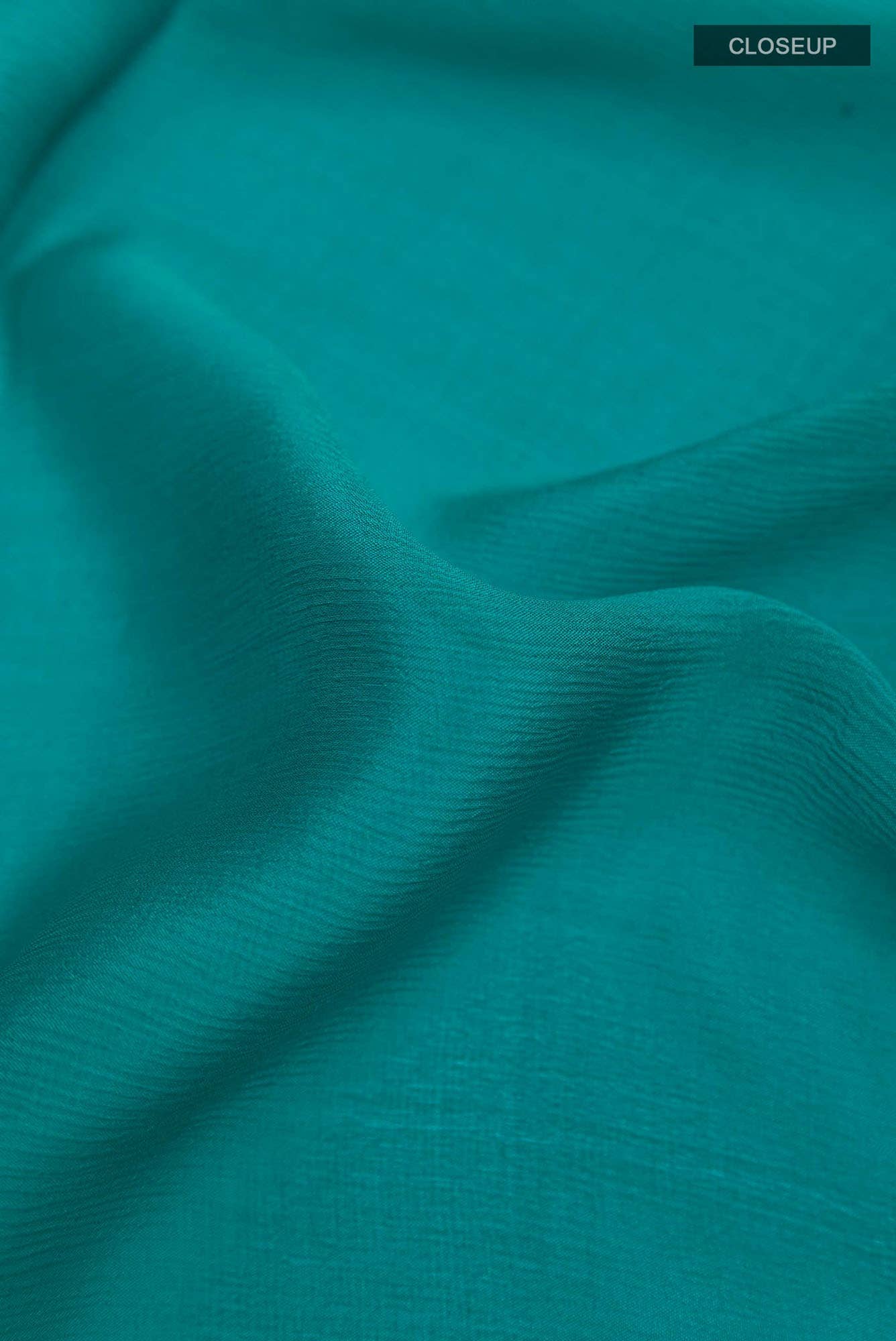 Green Chiffon Saree