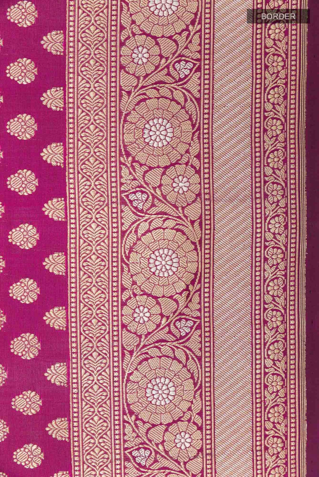 Purple Banarasi Saree