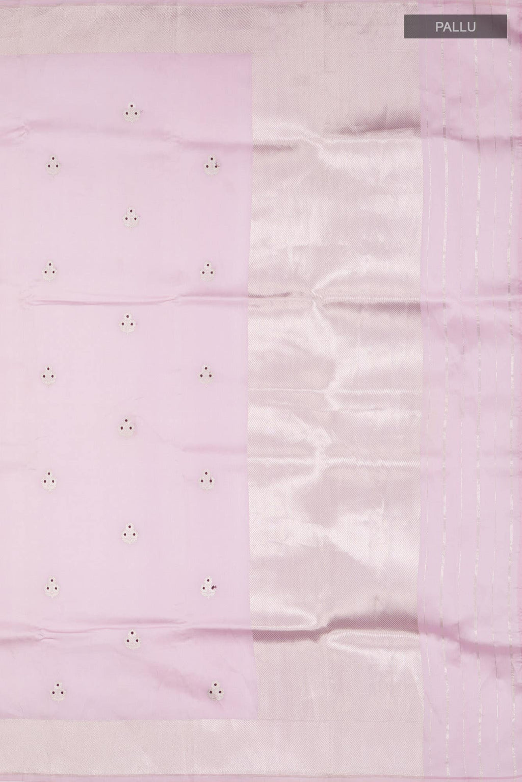 Lavender Chanderi Silk Saree