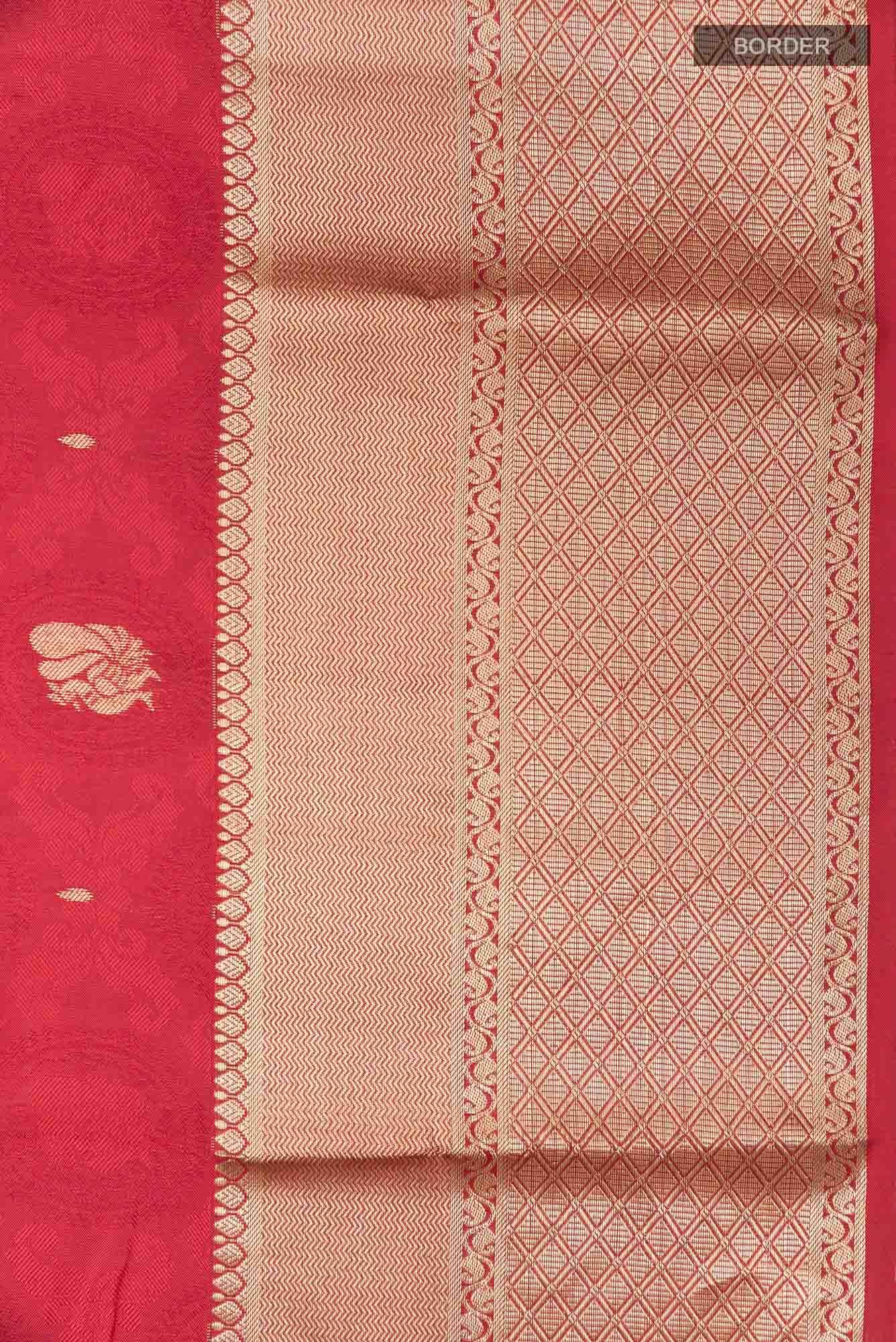 Red Kanchipuram Silk Saree