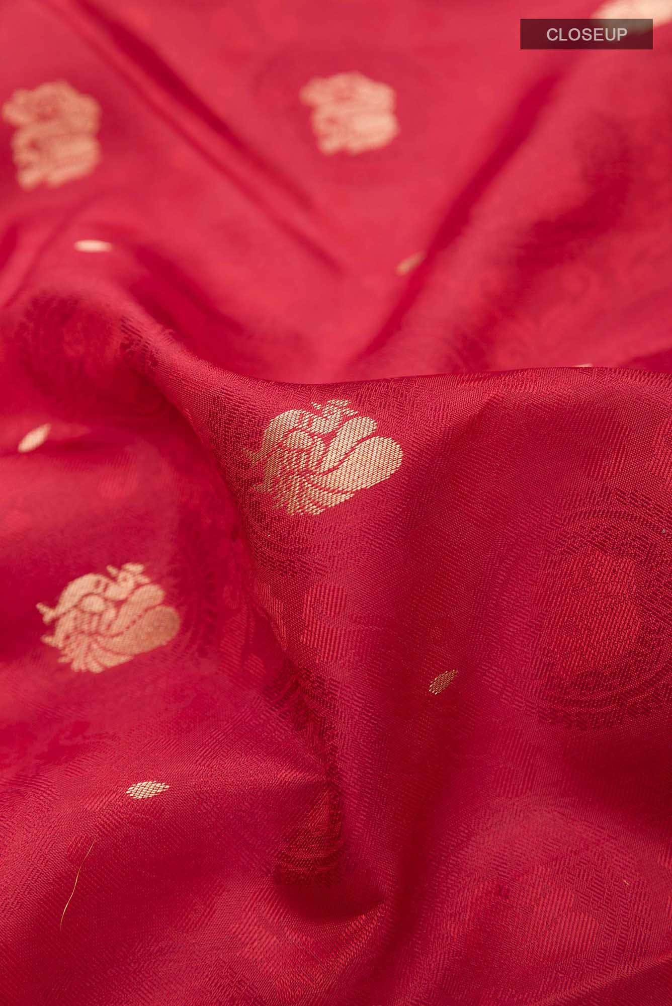 Red Kanchipuram Silk Saree