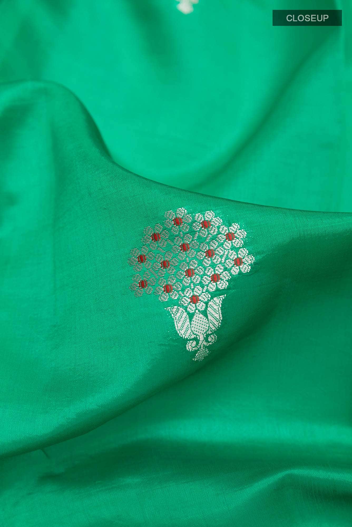 Green Tussar Saree
