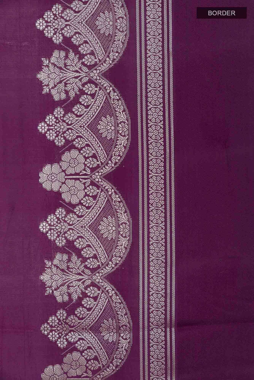 Purple Tussar Saree