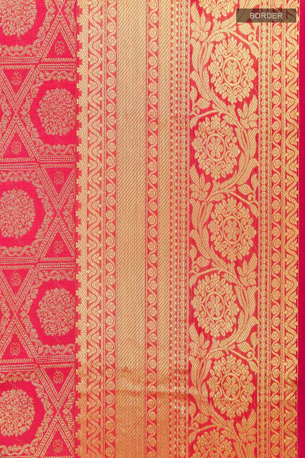 Maroon Kanchipuram Silk Saree