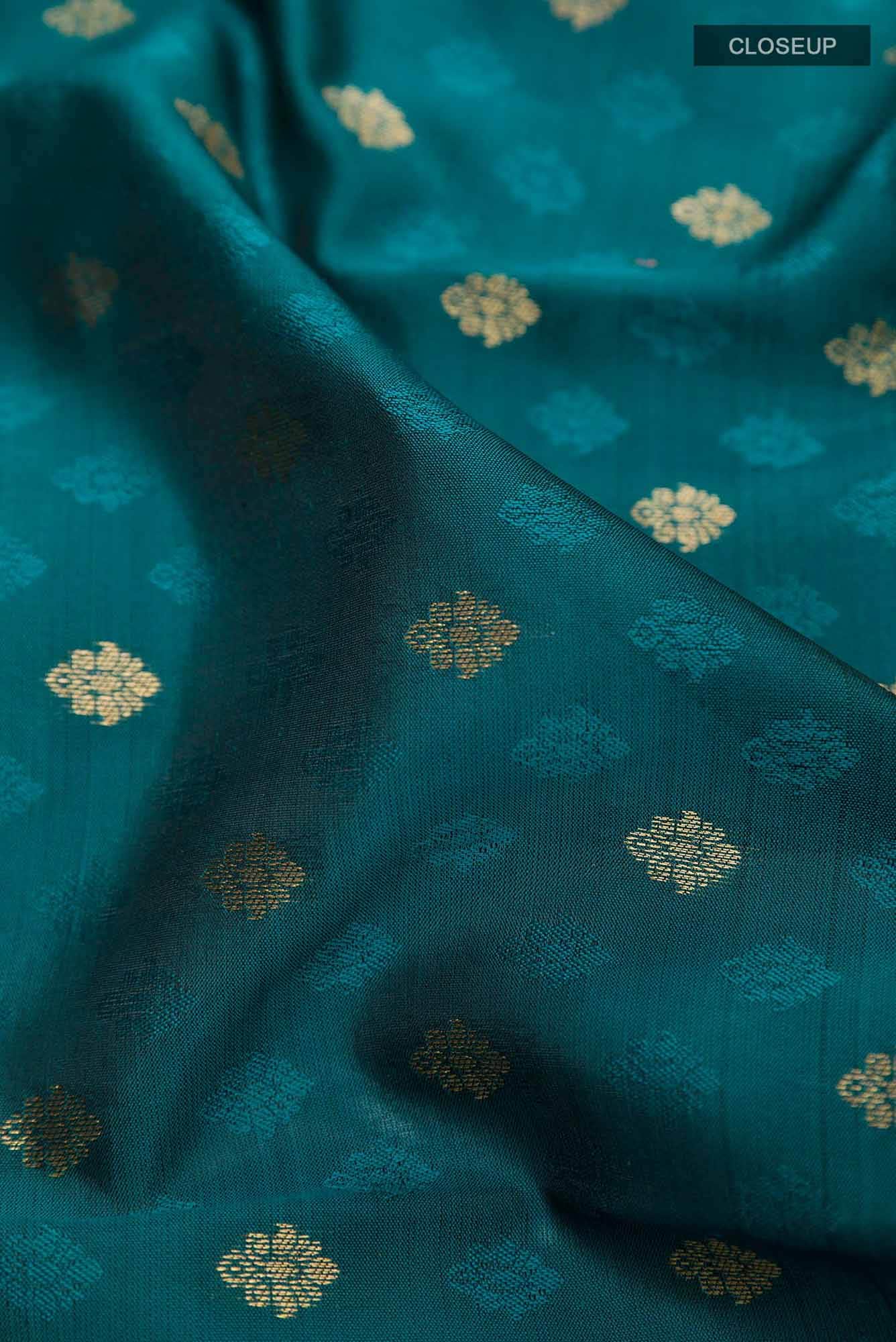 Green Kanchipuram Silk Saree