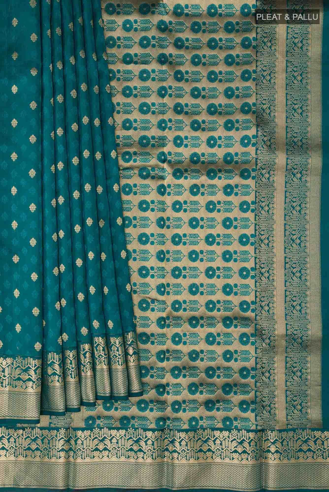 Green Kanchipuram Silk Saree