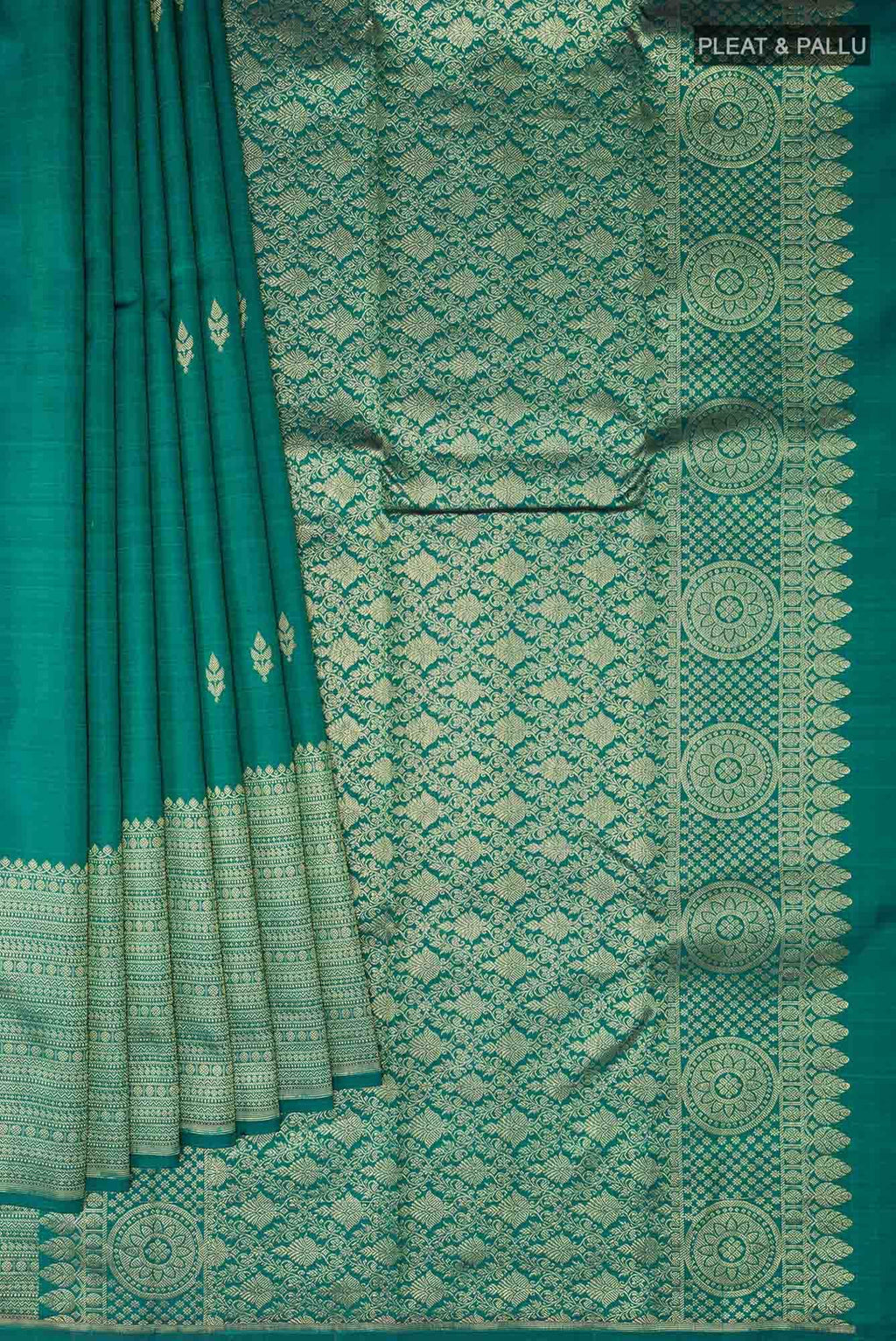 Green Kanchipuram Silk Saree