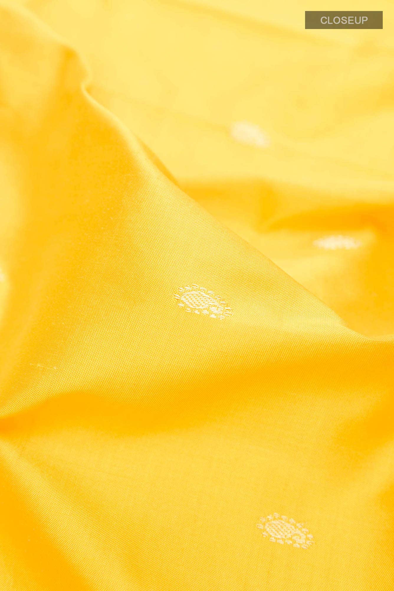 Yellow Paithani Silk Saree