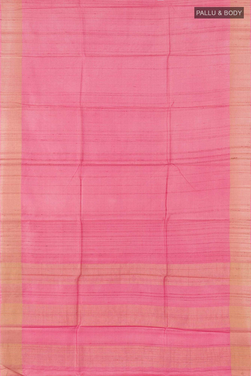 Pink Tussar Saree
