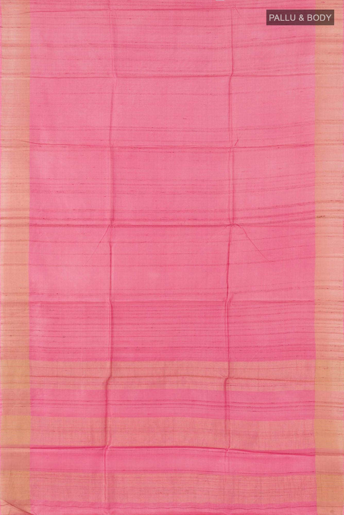 Pink Tussar Saree
