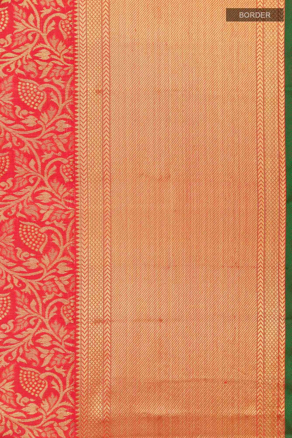 Pure Silk Pure Zari Red Kanchipuram Saree