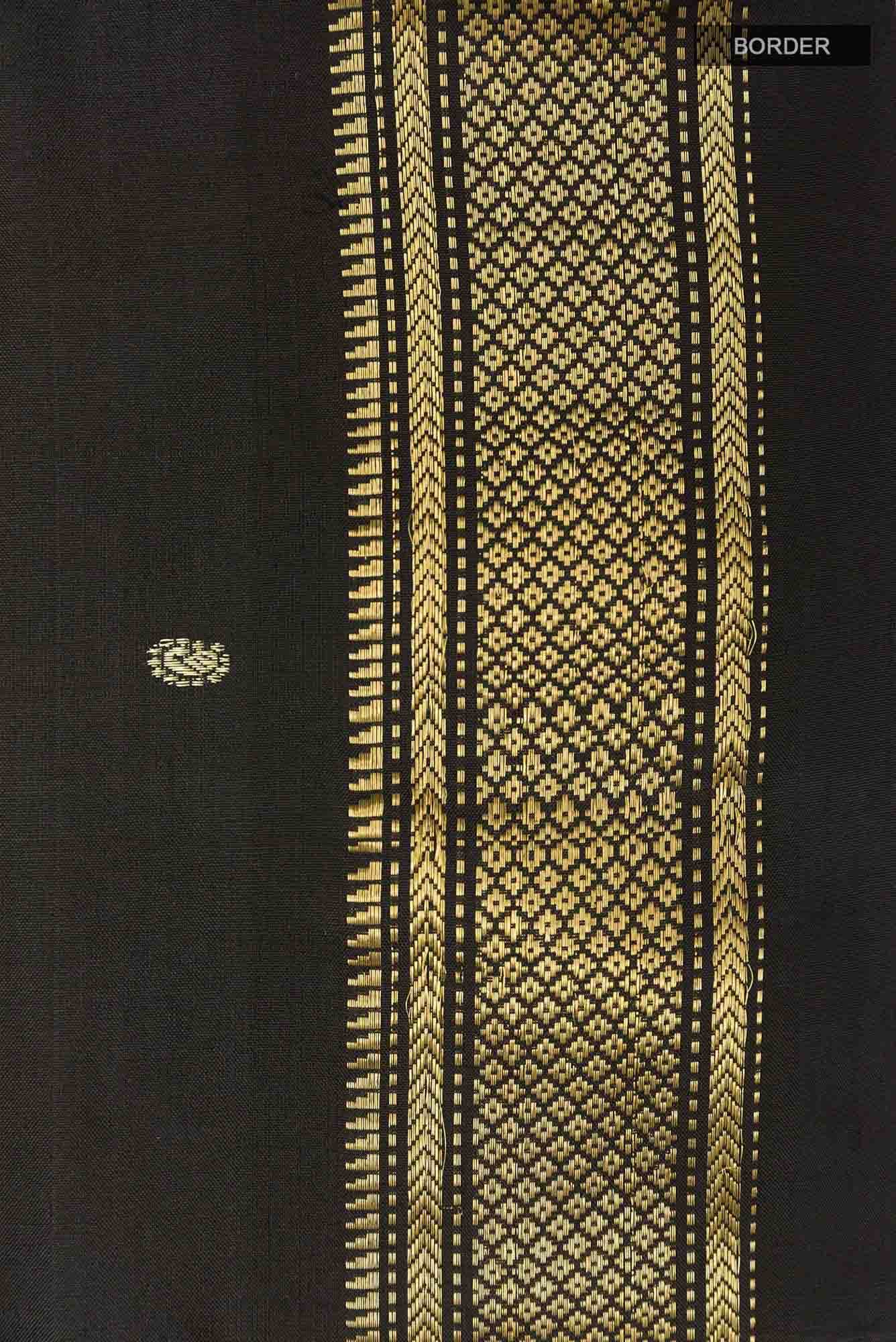 Black Paithani Silk Saree