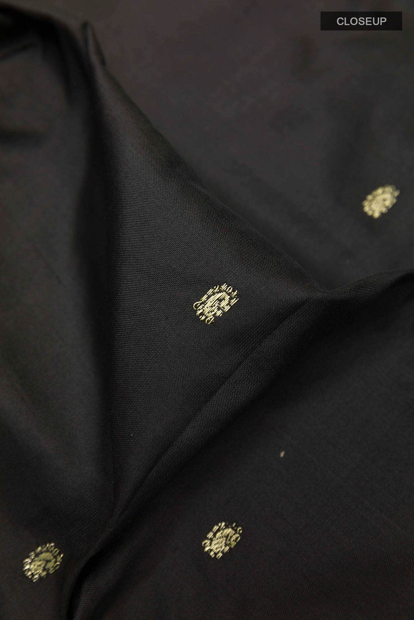 Black Paithani Silk Saree