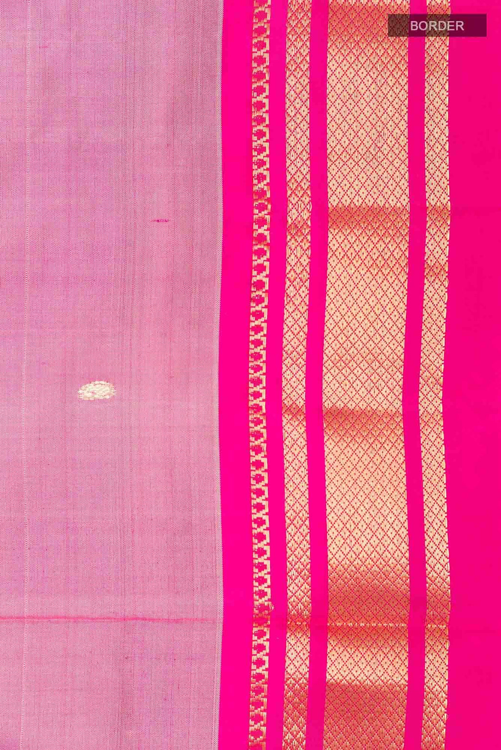 Pink Paithani Silk Saree