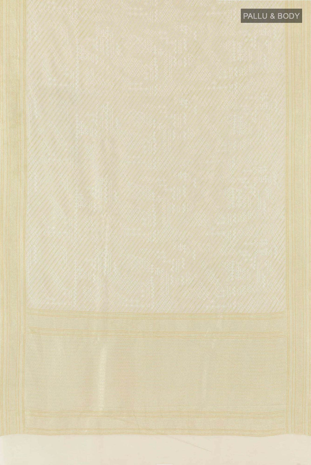 Off White Tussar Saree