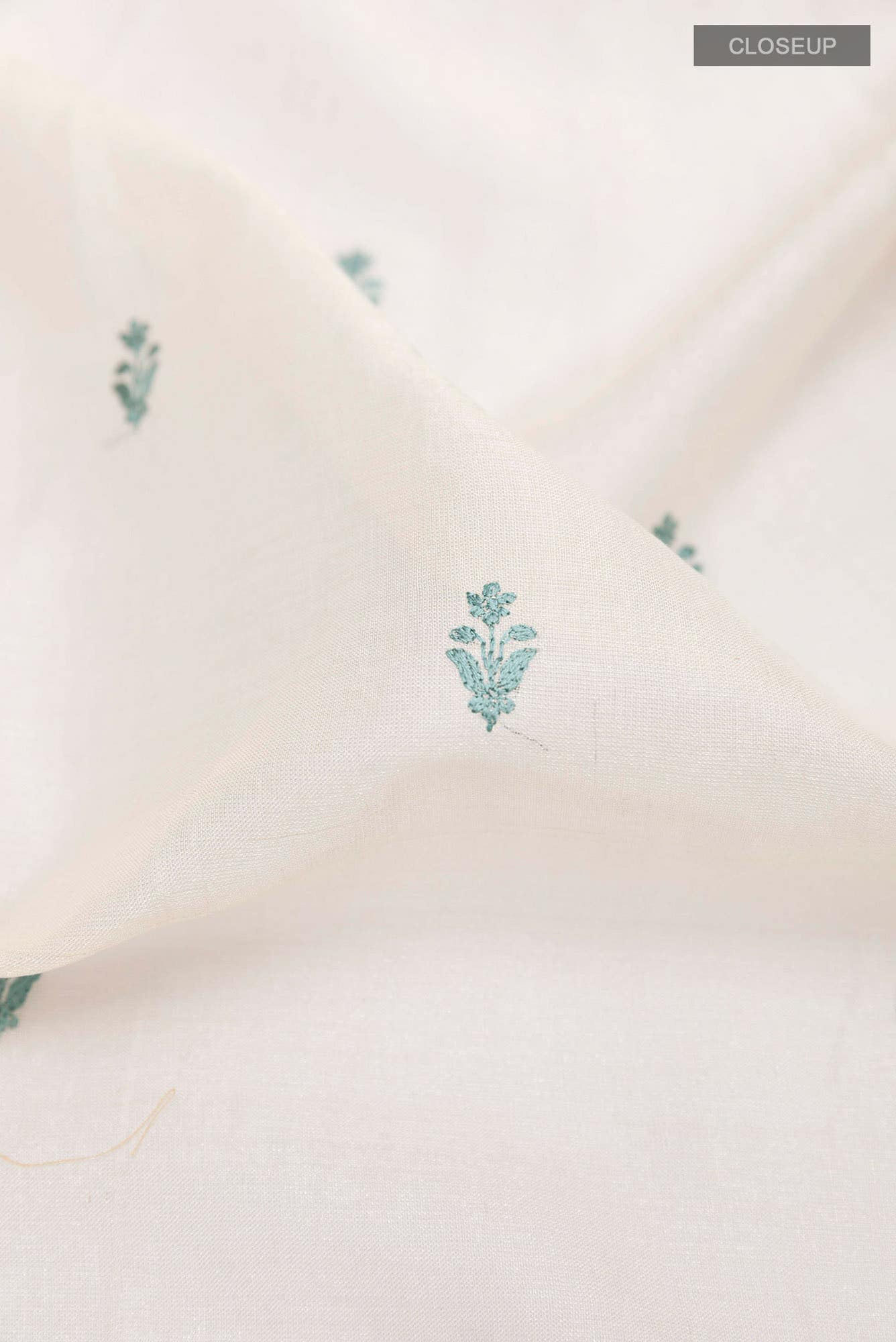 White Tussar Saree