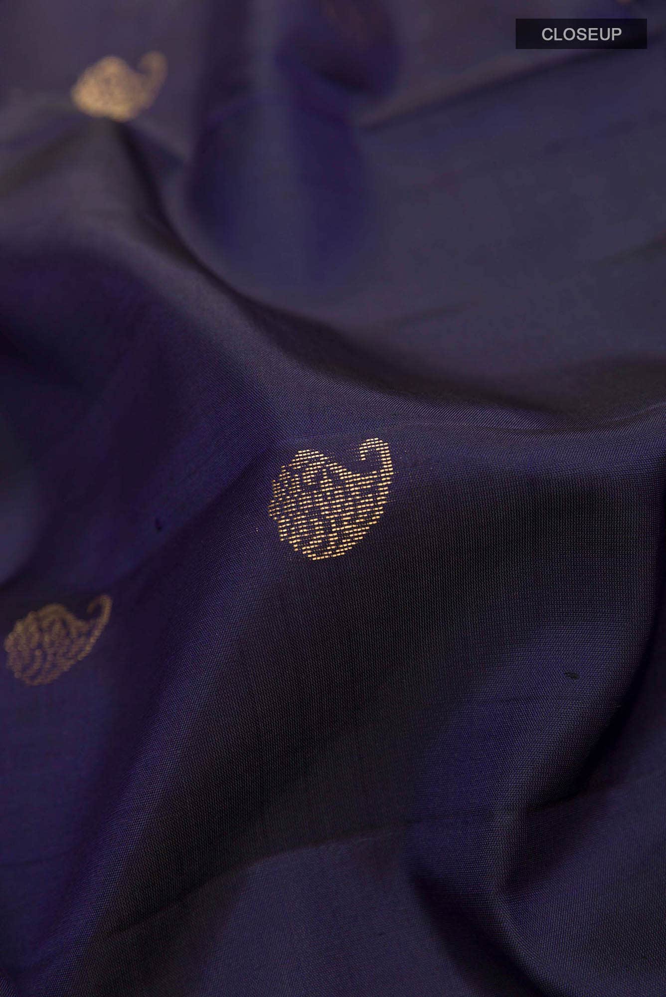 Dark Blue Soft Silk Saree