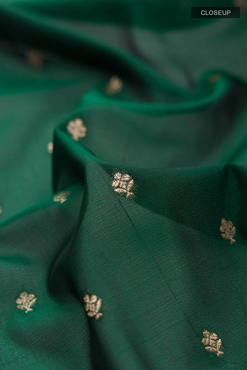 Green Blended Banarasi Silk Saree