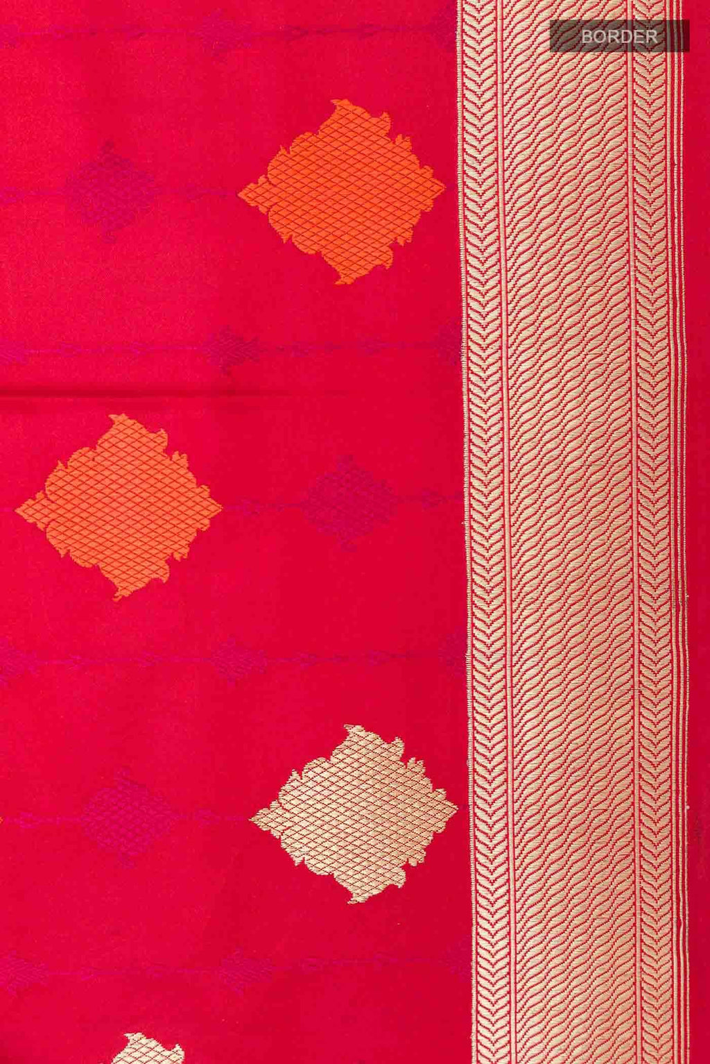 Red Banarasi Silk Saree