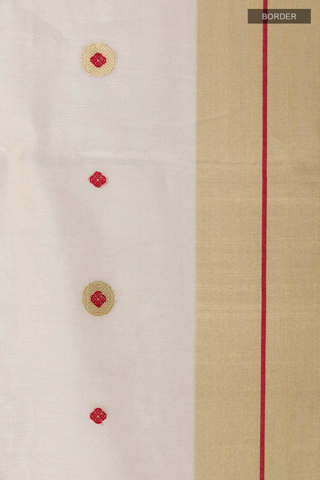 Beige Banarasi Tissue Silk Saree