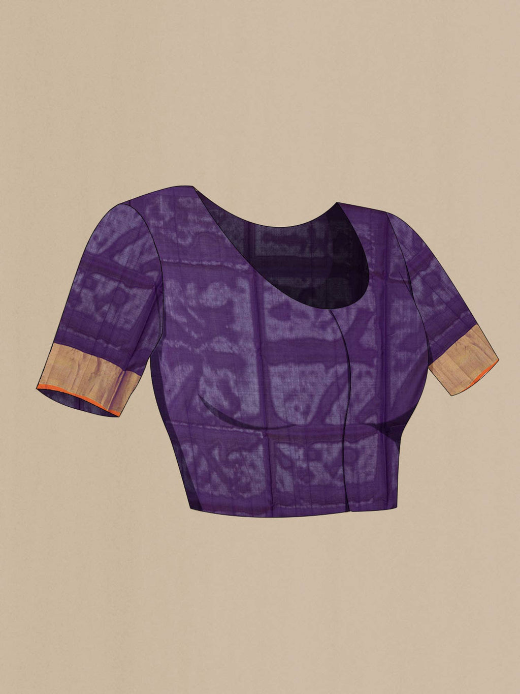 Pure Silk Pure Zari Purple Uppada Saree