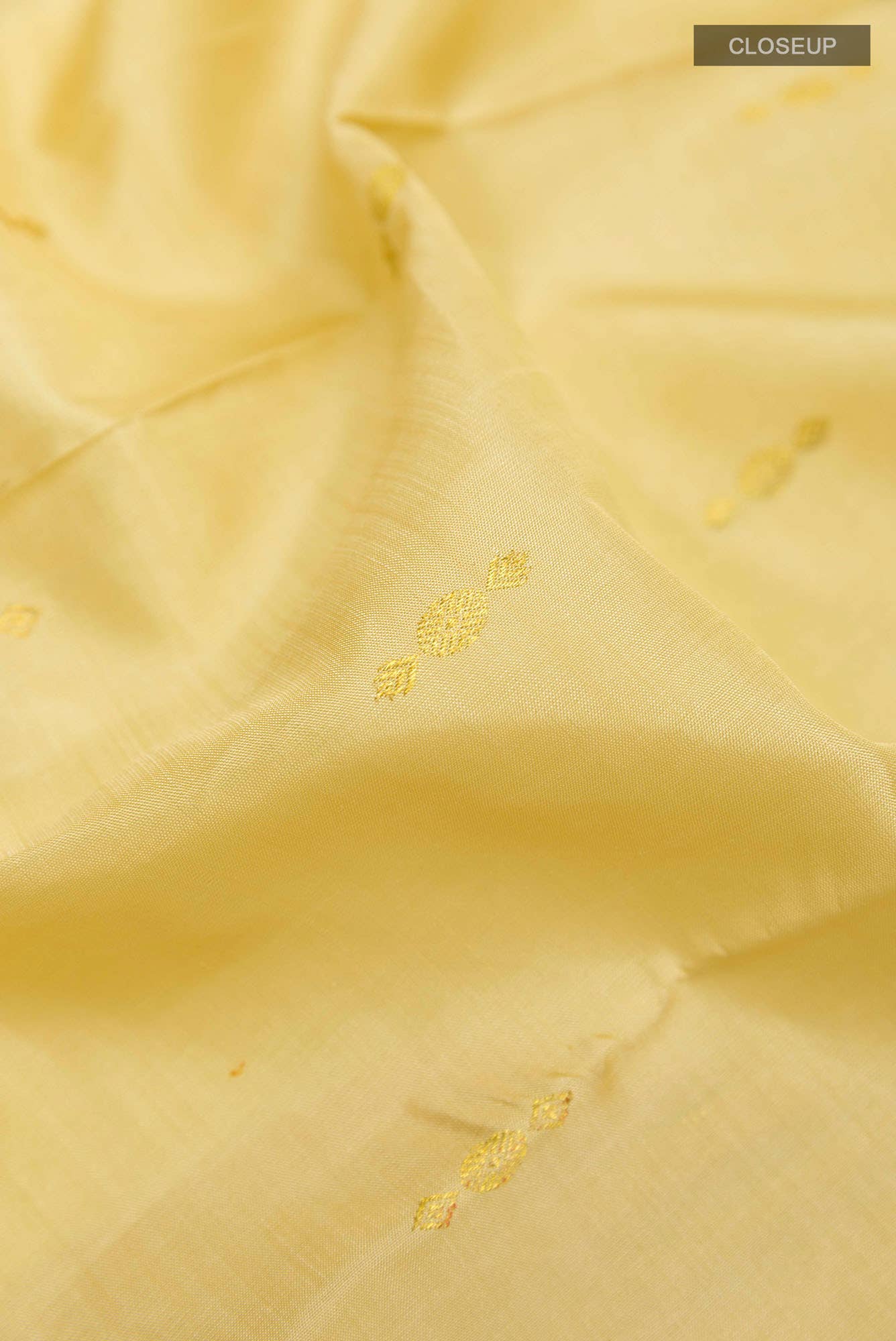 Beige Kanchipuram Silk Saree