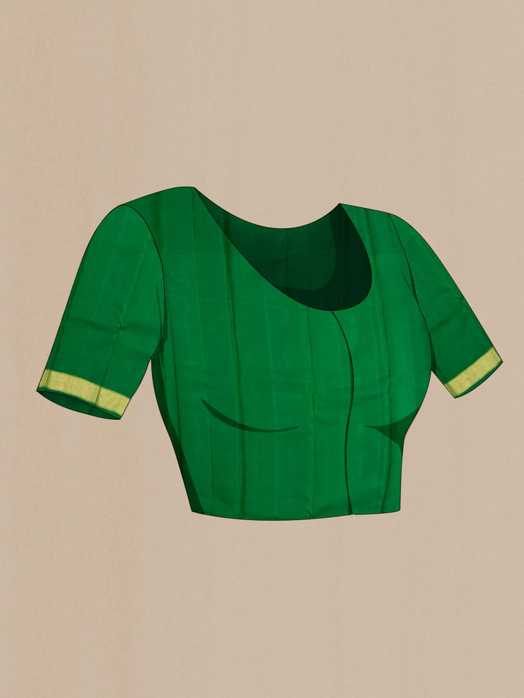 Green Kanchipuram Silk Saree