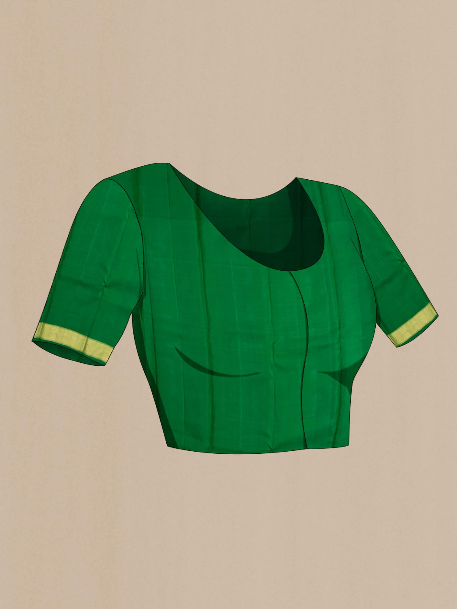 Green Kanchipuram Silk Saree