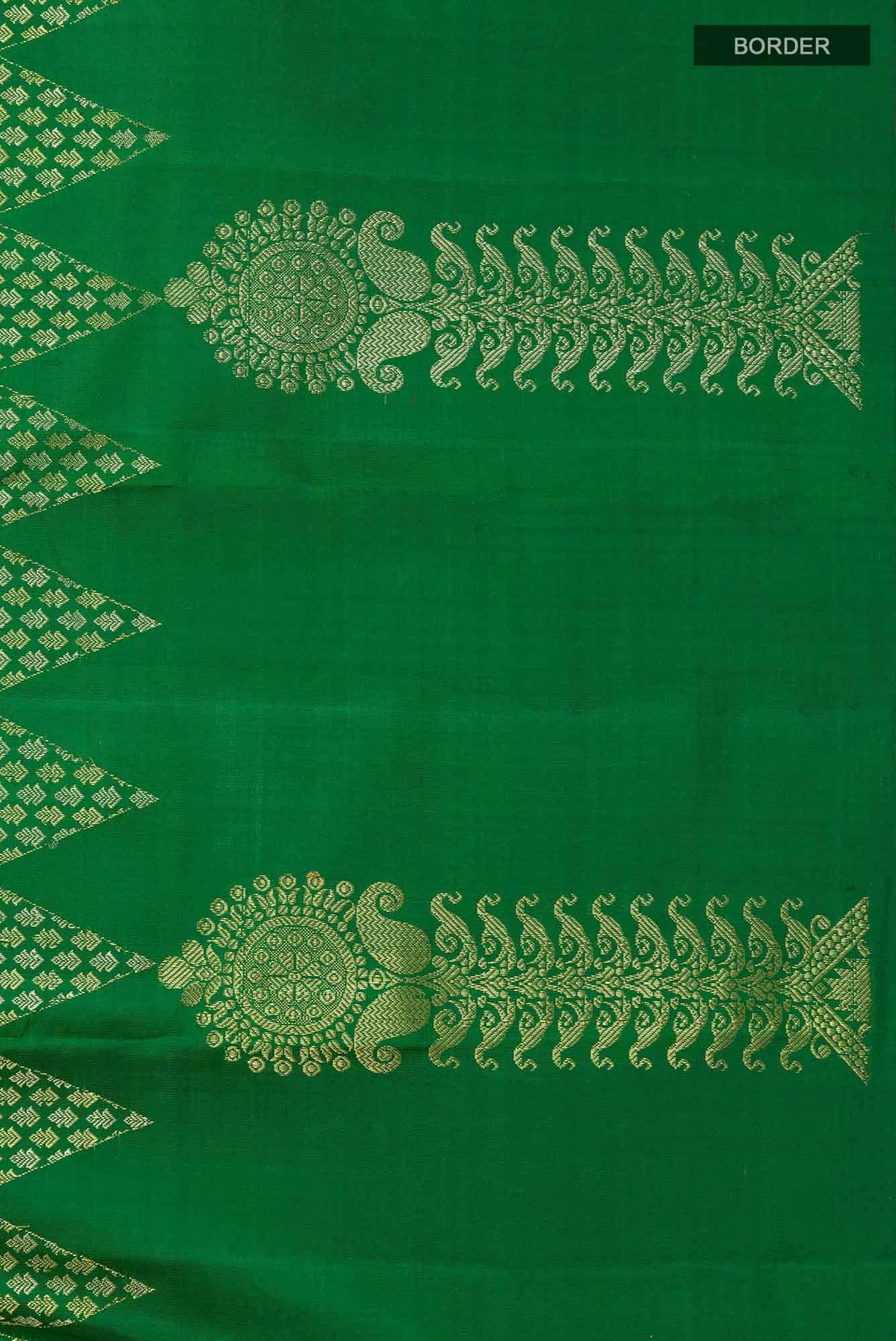 Green Kanchipuram Silk Saree