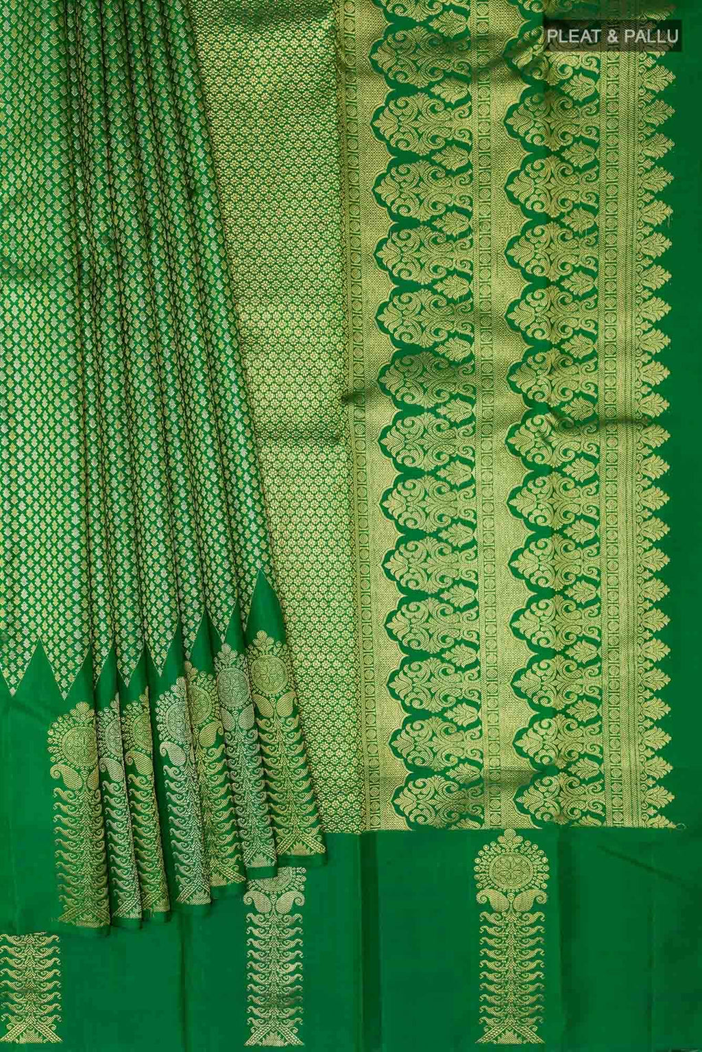 Green Kanchipuram Silk Saree