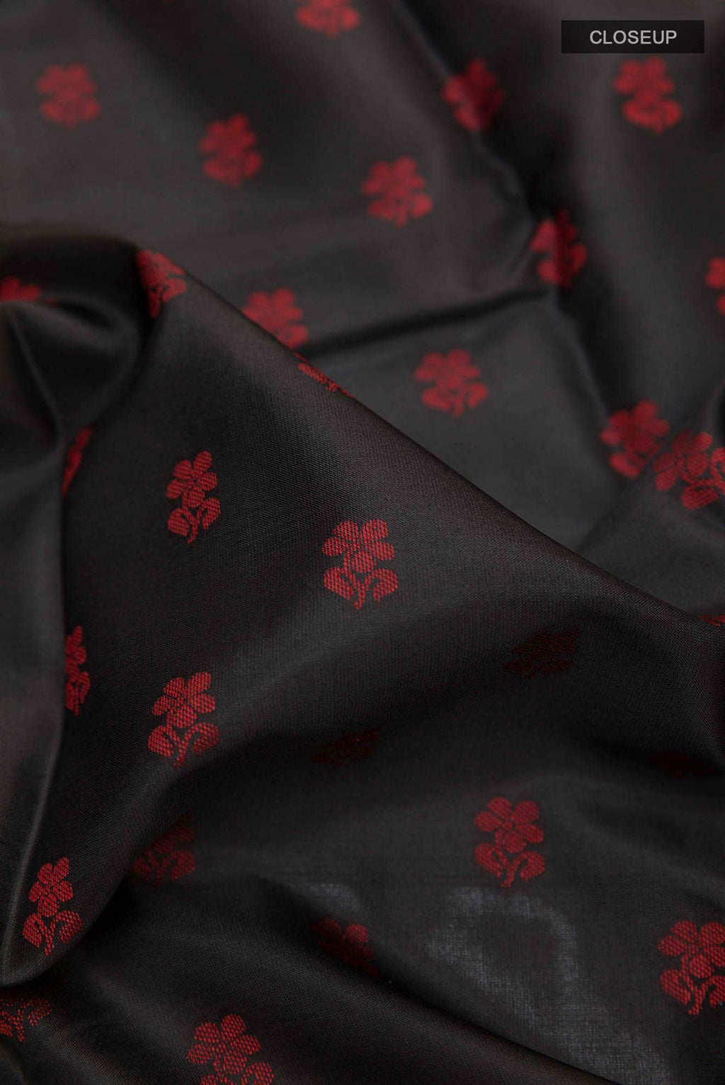 Black Kanchipuram Silk Saree