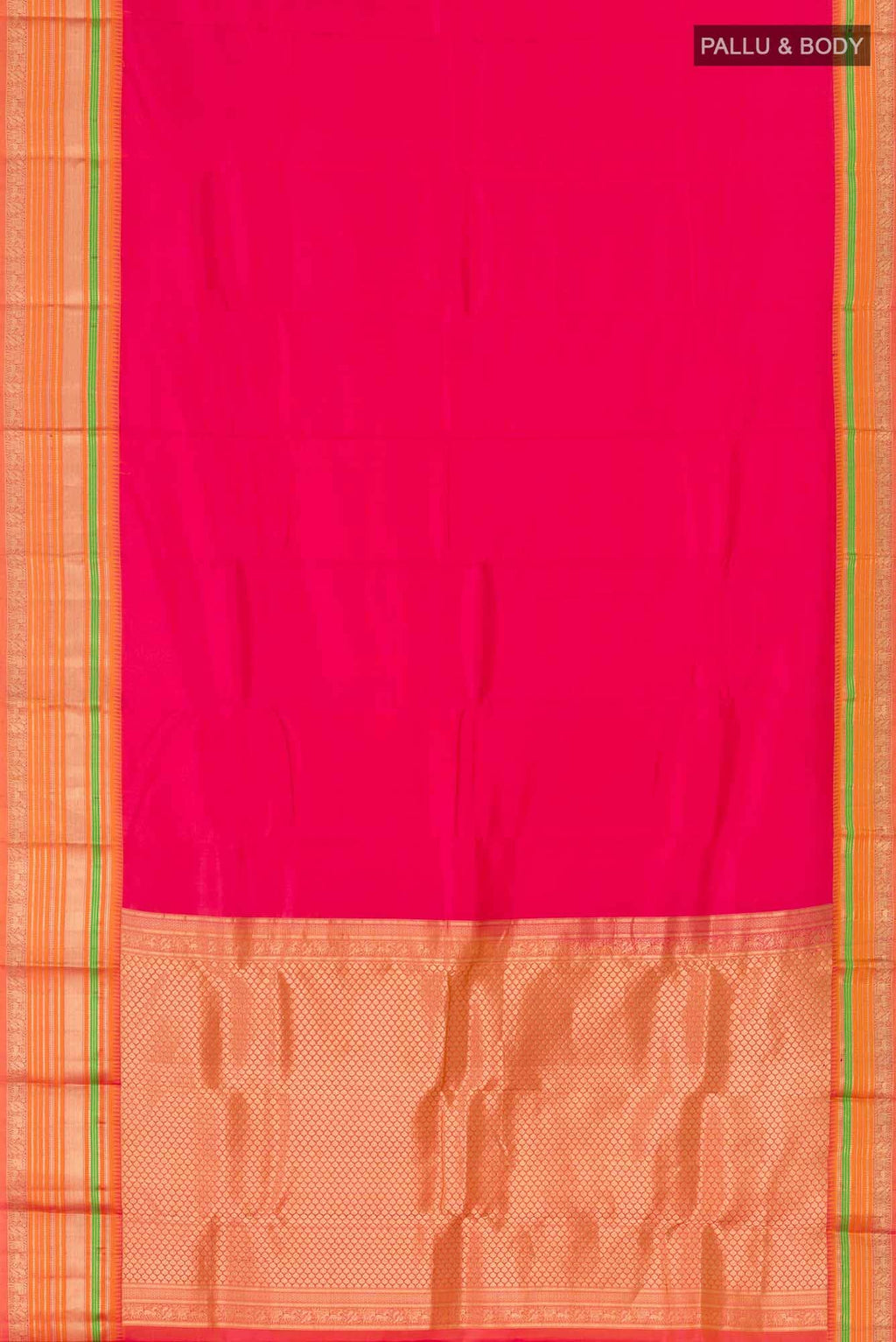 Pink Kanchipuram Silk Saree