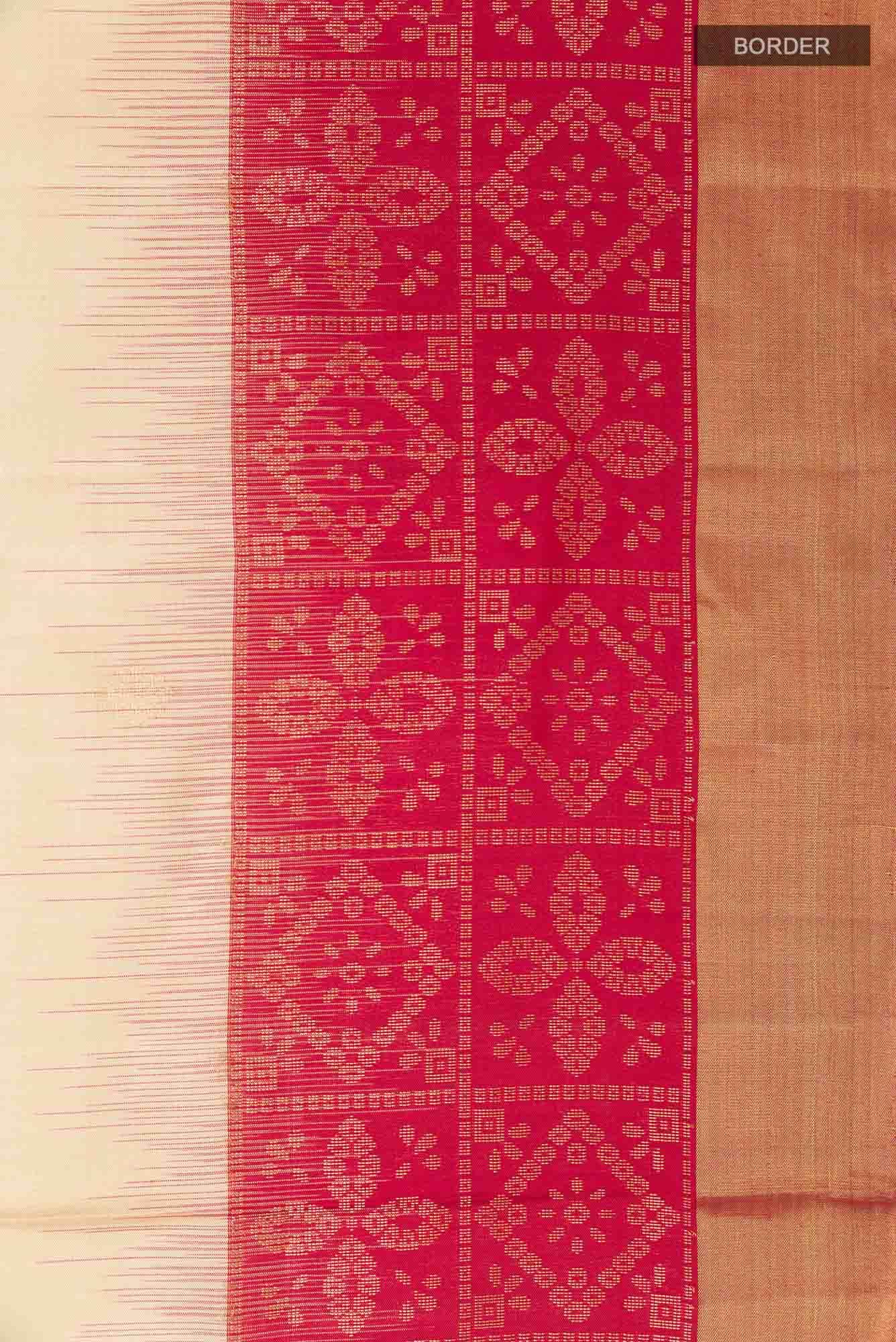 Beige Soft Silk Saree