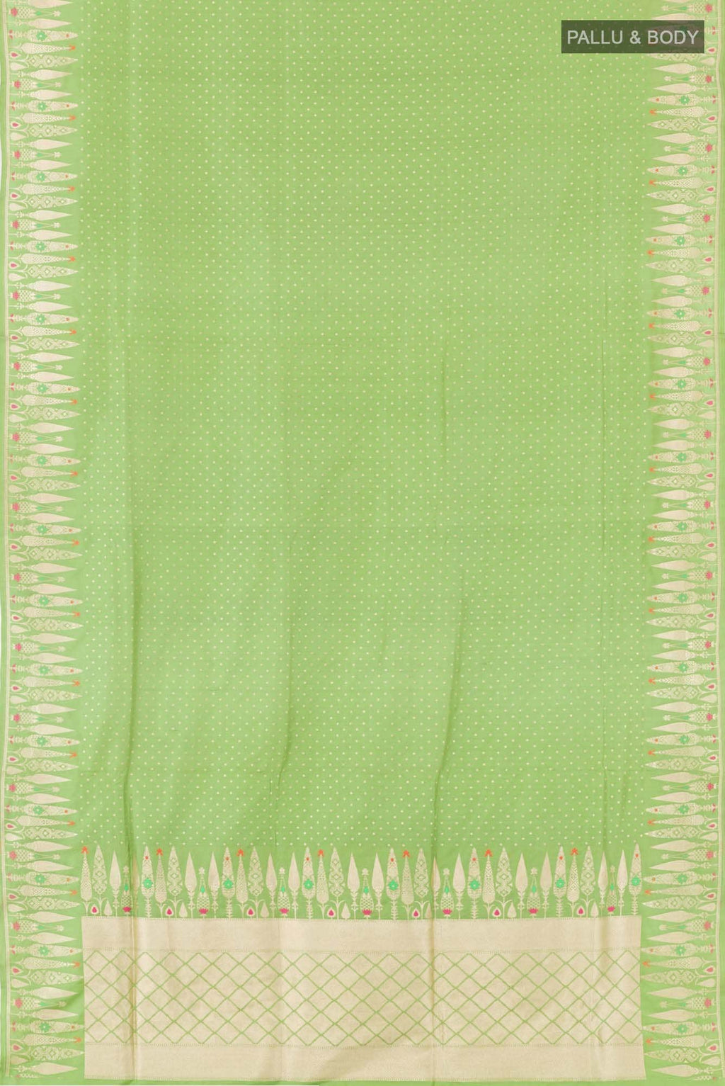 Green Banarasi Silk Saree