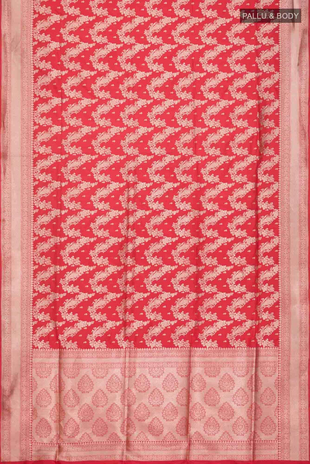 Red Banarasi Silk Saree