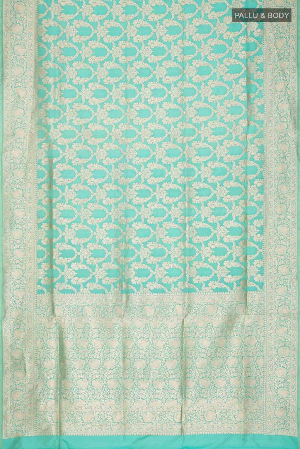 Green Banarasi Silk Saree