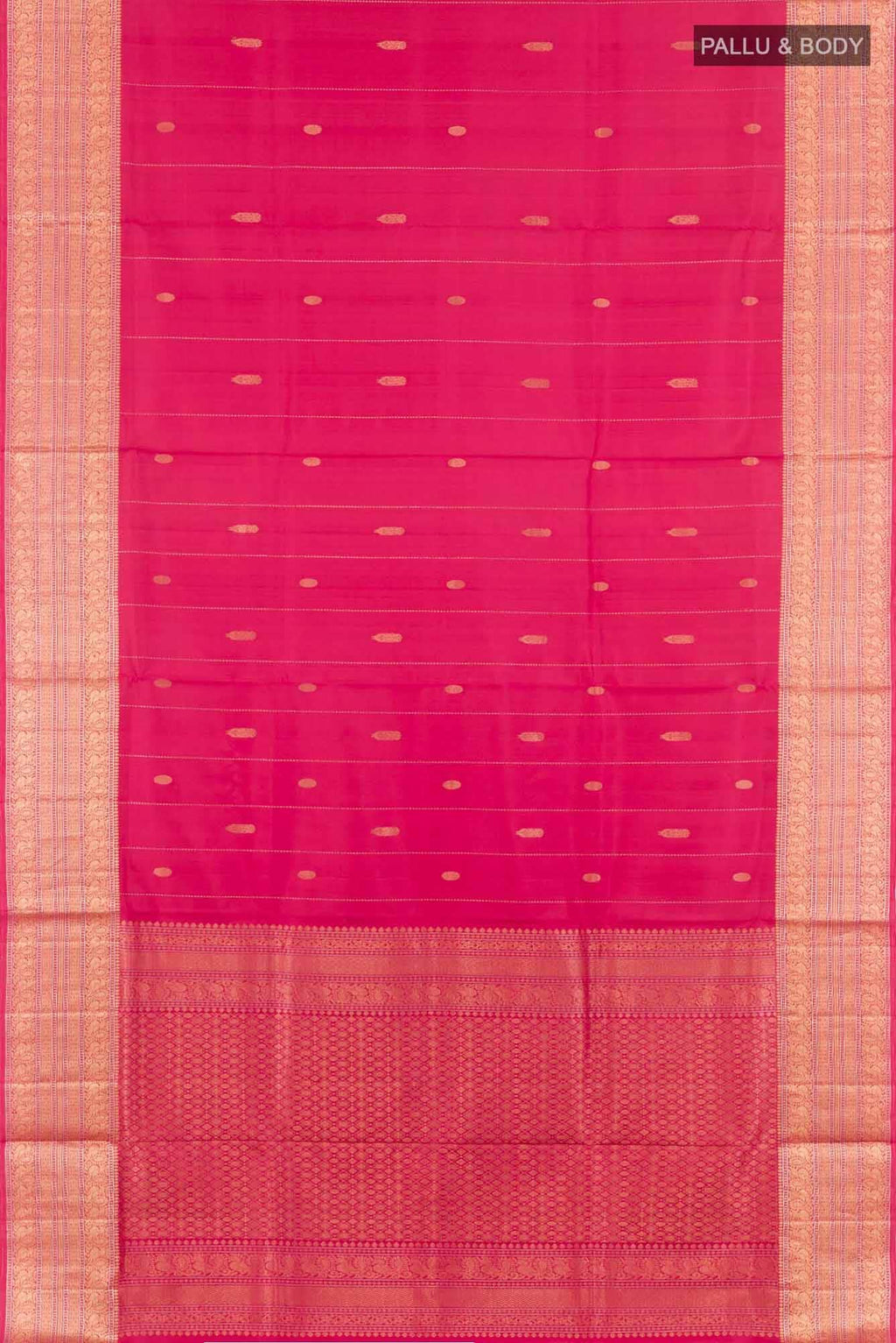 Dark Pink Soft Silk Saree